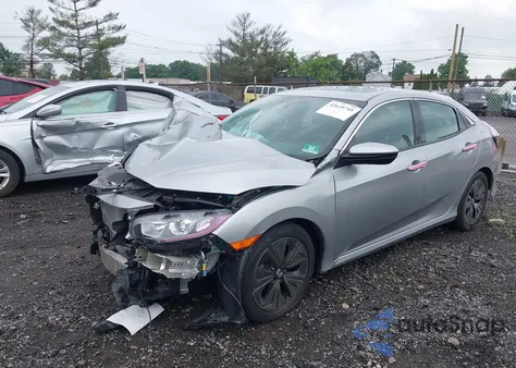 2018 Honda Civic Ex из США, поврежденный, VIN SHHFK7H55JU421467